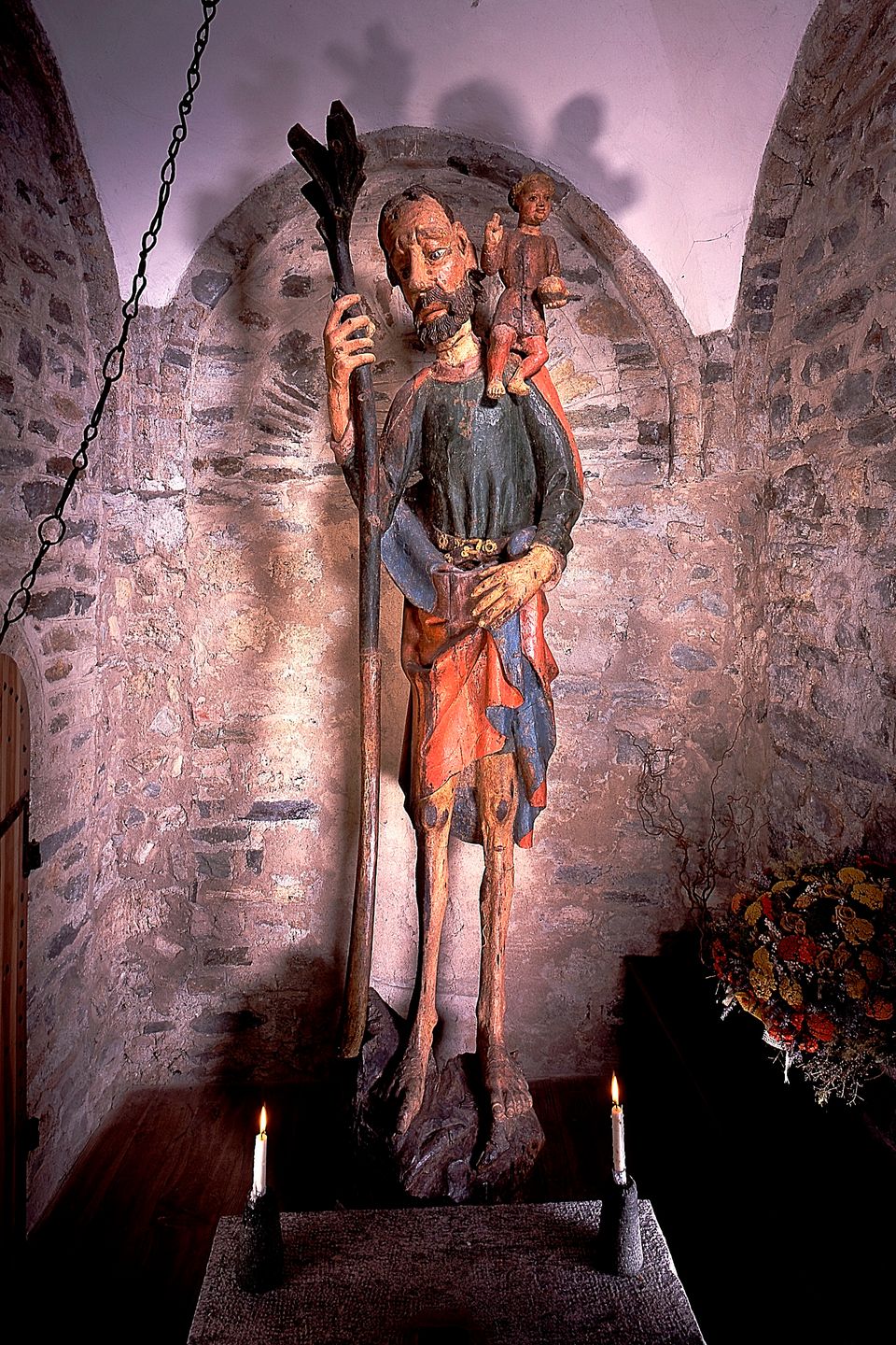Statua di Saint Christophe — Valle d'Aosta